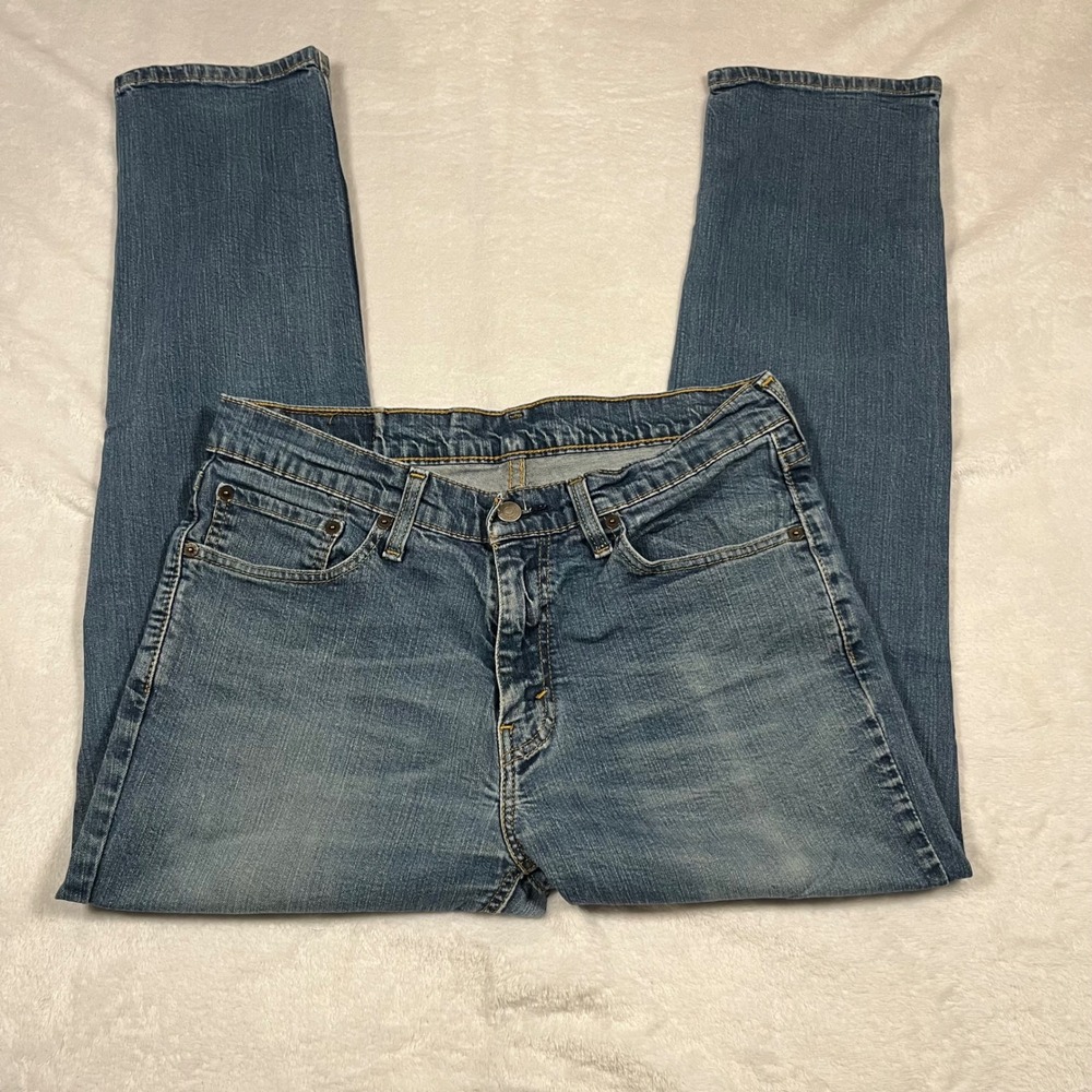 Levis 541 Jeans Men's 32x30 Blue Medium Wash Athletic‎ Fit Stretch Denim Pants